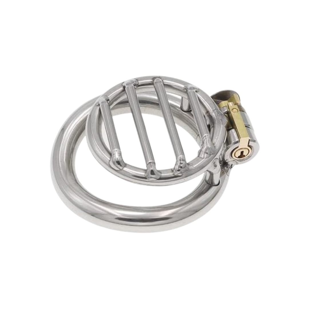 Flat Chastity Cage For Men