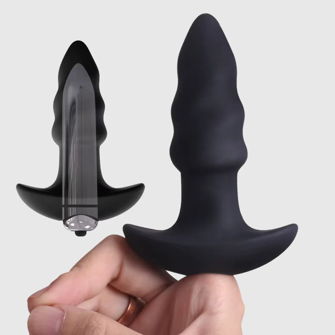 Vibrating Silicone Anal Massager for Men