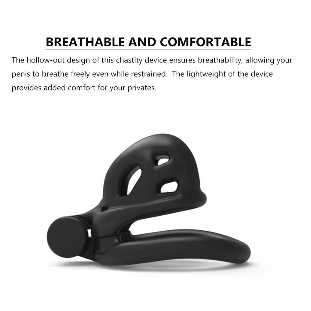 Mini black penis cage