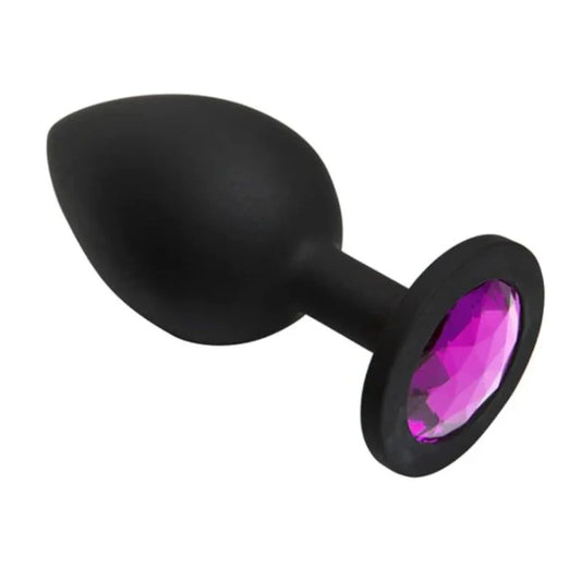 Black Silicon Anal Plug