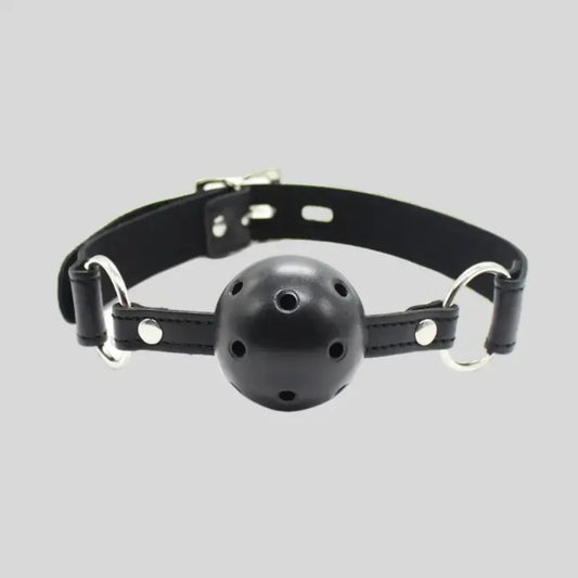 Black Breathable Mouth Gag