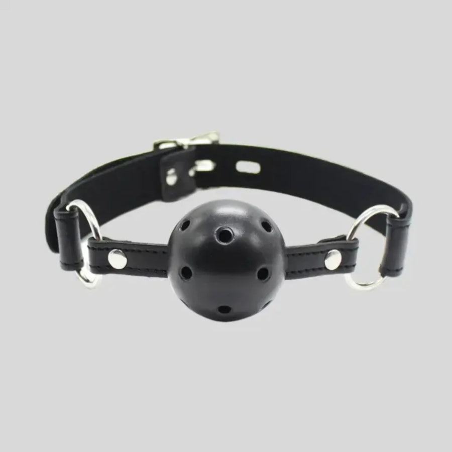 Black Breathable Mouth Gag