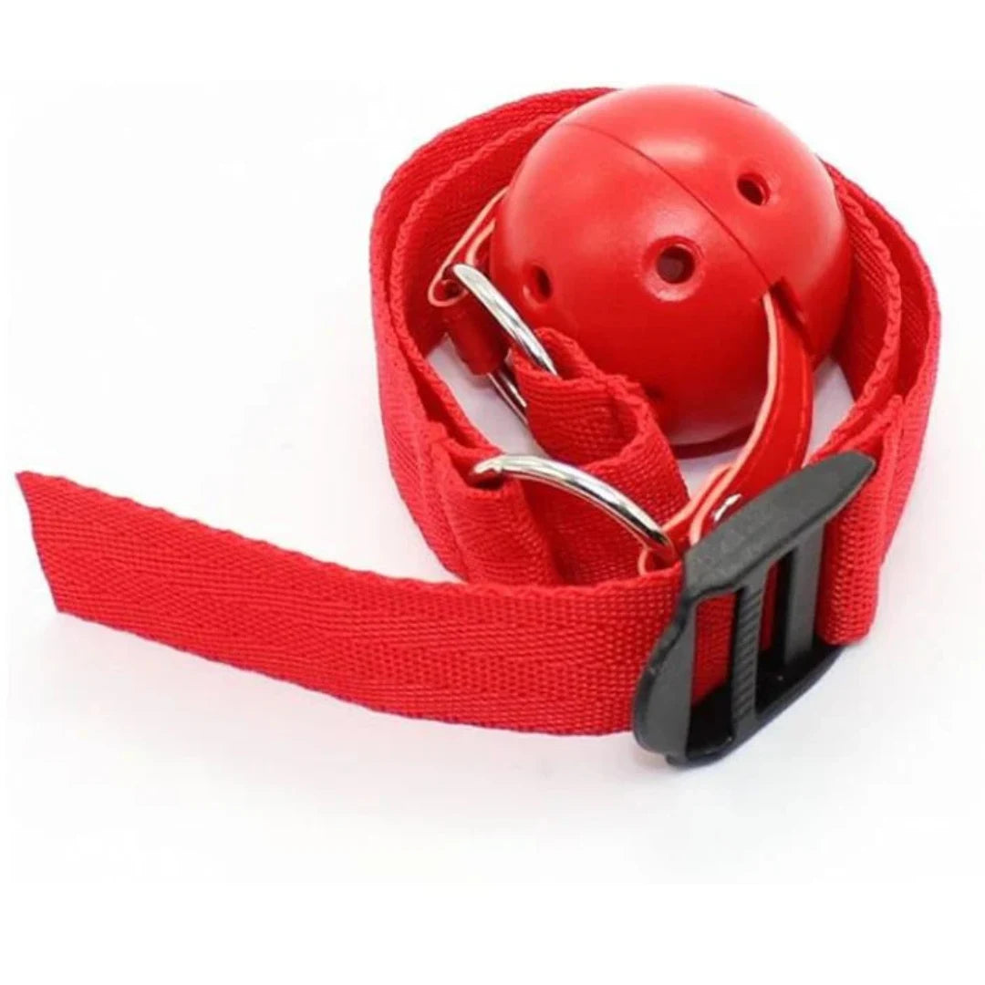 Breathable Red Mouth Gag