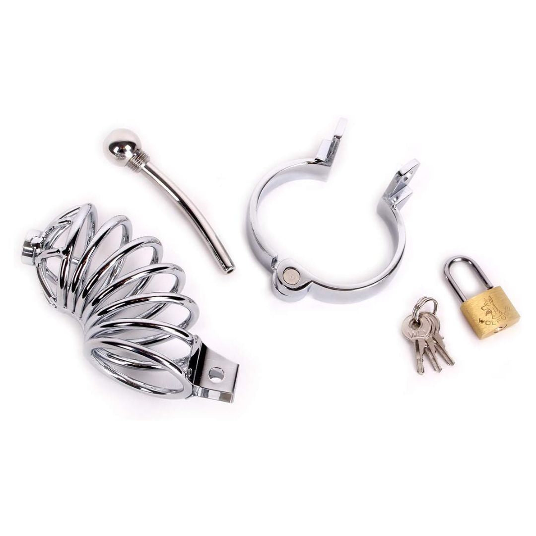 Urethral Chastity Cage for Men