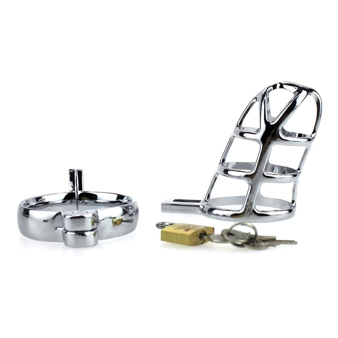 Medium Cobra Stainless steel chastity cage