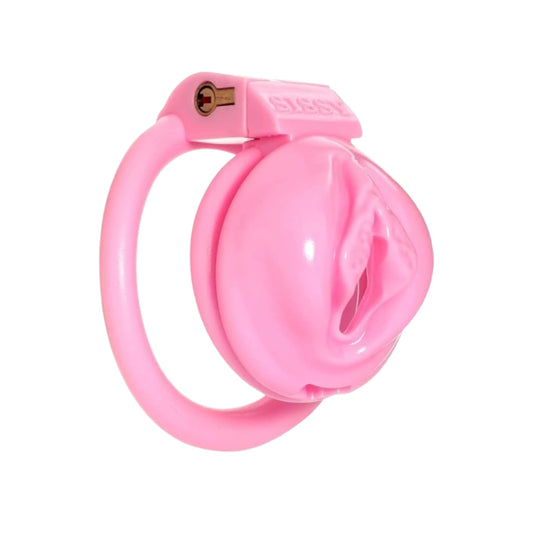 Pink Sissy Penis Cage
