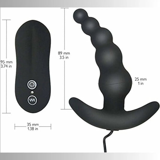 Remote control Anal Bead Vibrator