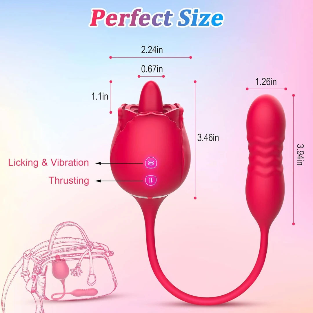Measurement of rose vibrator