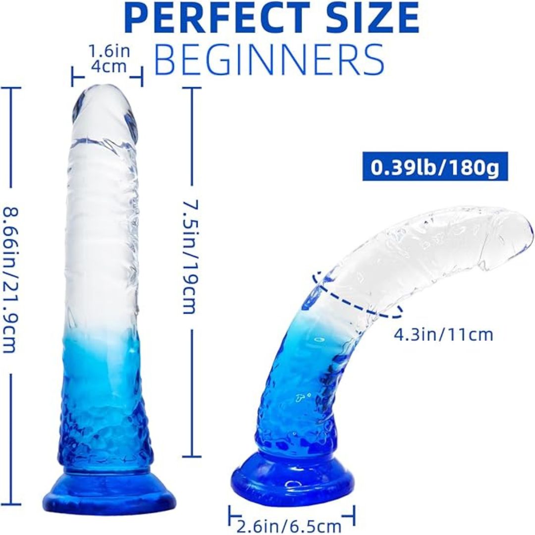 Silicon Dildo With Strong Suction Cup