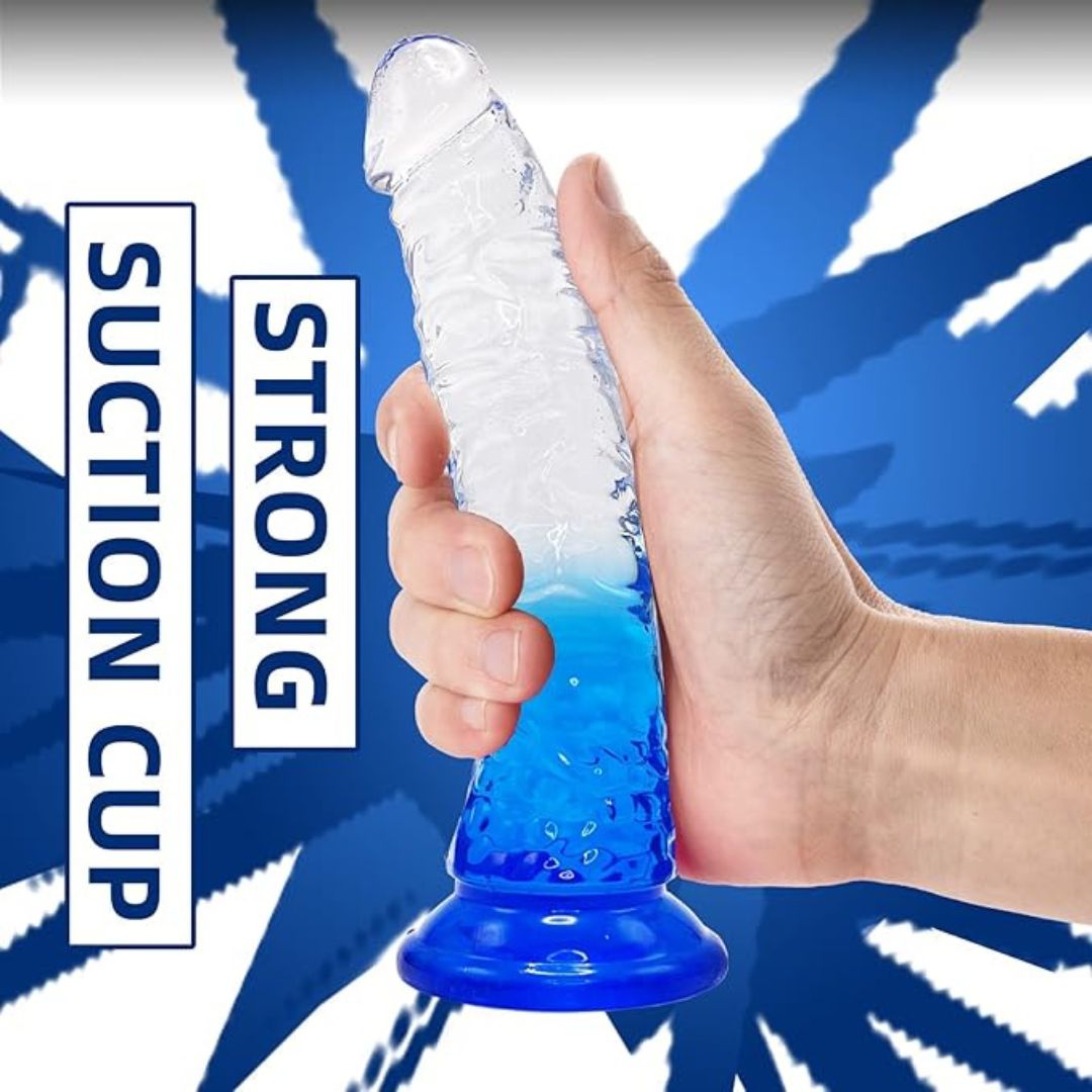 Silicon Dildo With Strong Suction Cup