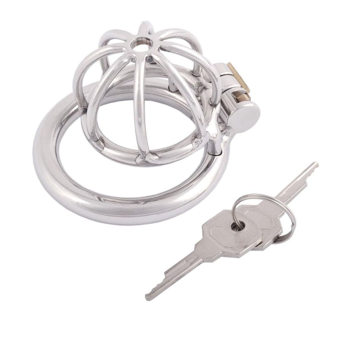 Small Stainless Steel Metal Chastity Cage