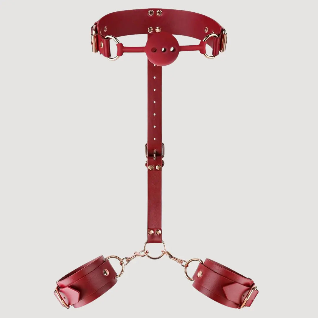 Premium Bondage Restraint Kit with Adjustable Handcuffs