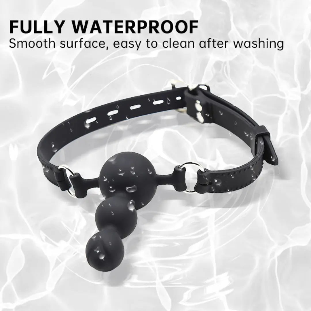 Sexbay Silicone Ball Gag Training System Dildo Bondage Toy
