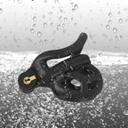 Black 3D Cobra Chastity Device with Secure Locking System