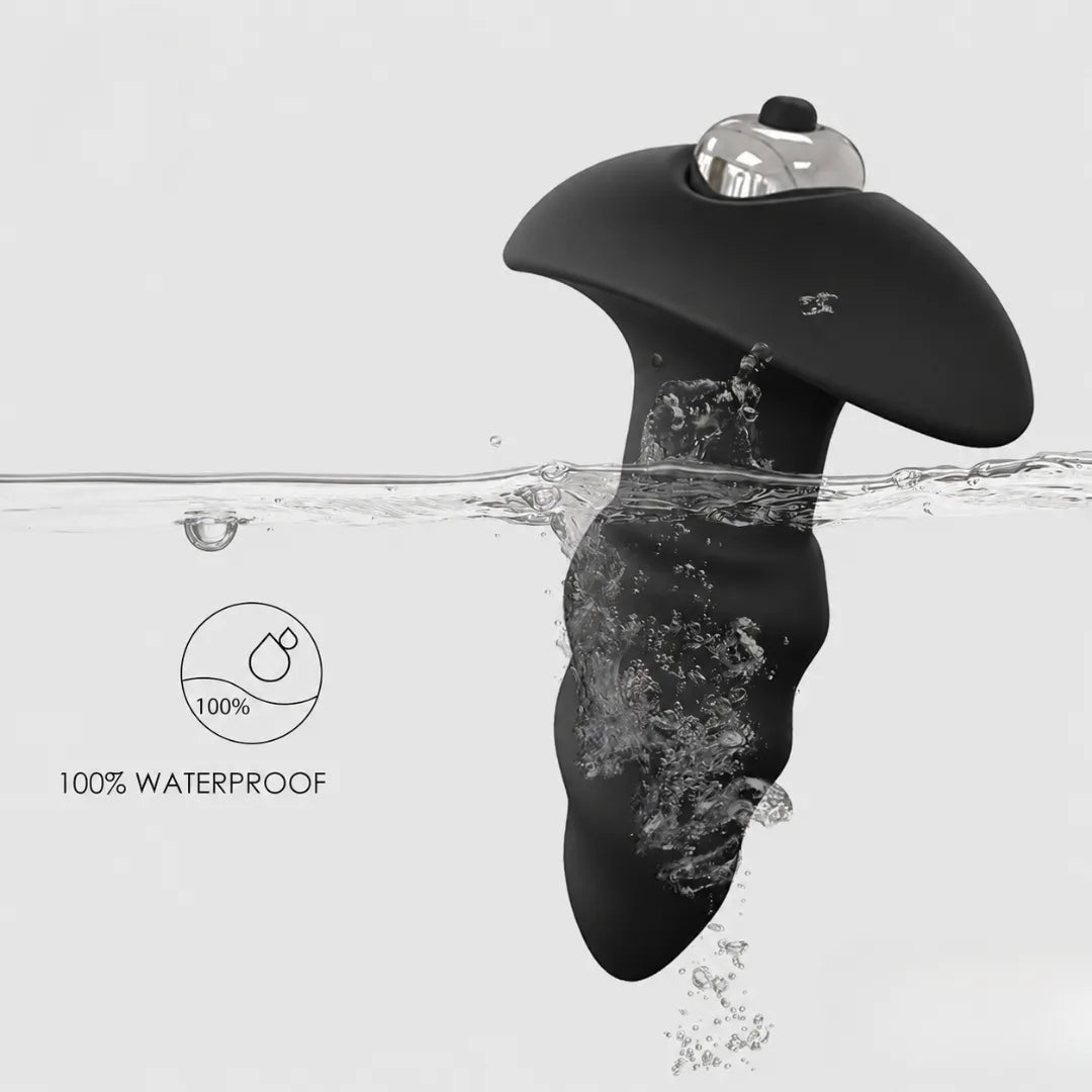 Vibrating Silicone Anal Massager for Men