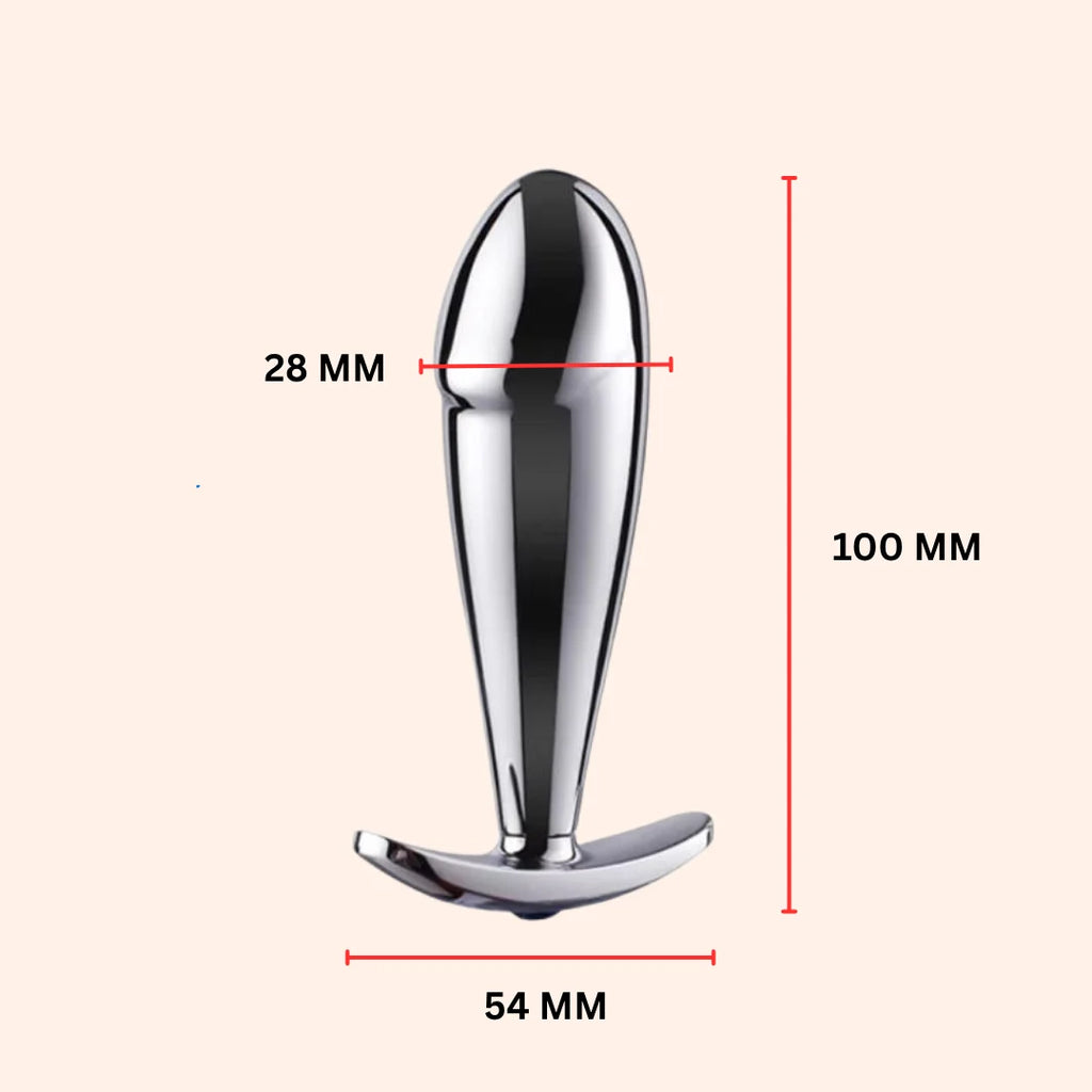 Crystal Stainless Steel Butt Plug