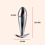 Crystal Stainless Steel Butt Plug