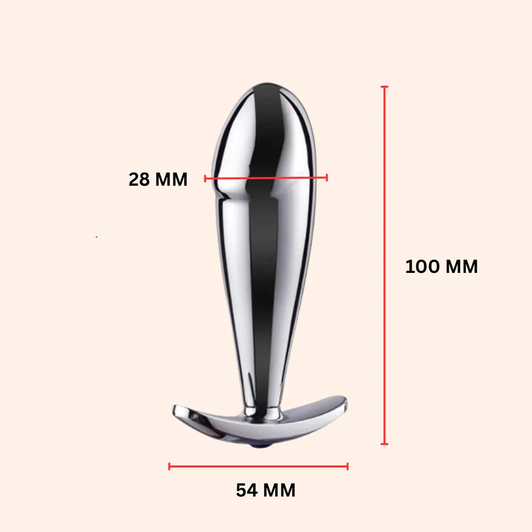 Crystal Stainless Steel Butt Plug