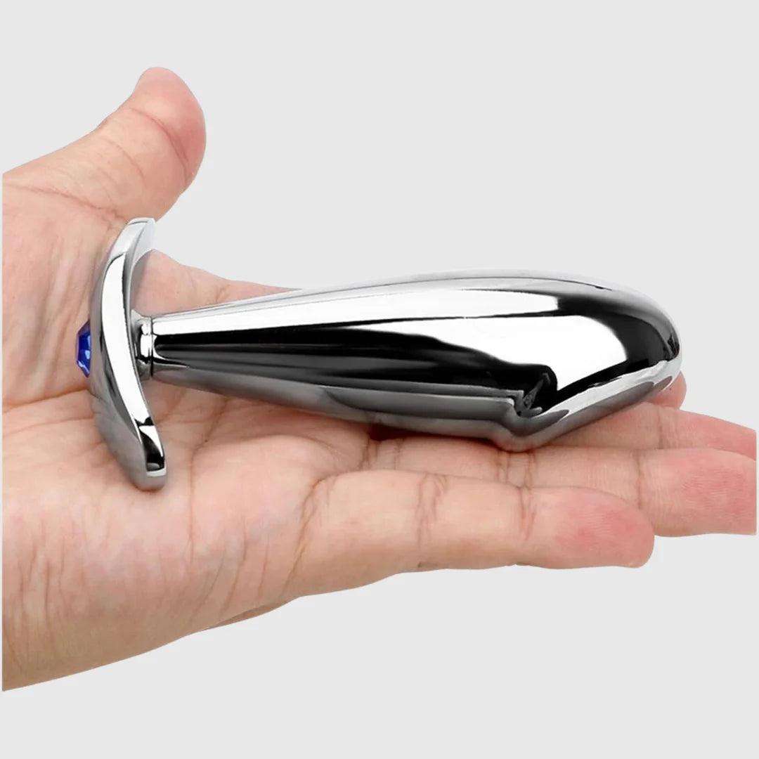 Crystal Stainless Steel Butt Plug