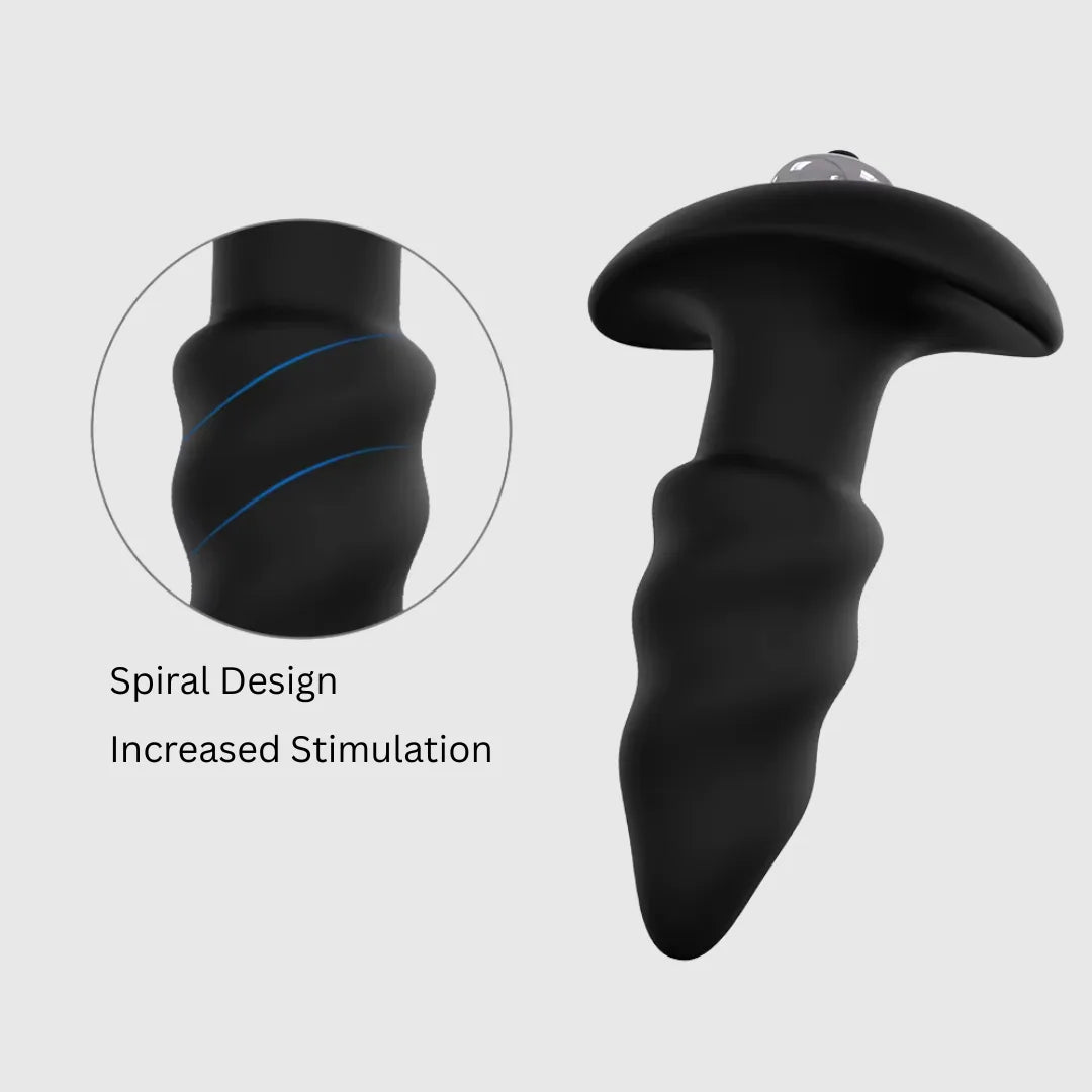 Vibrating Silicone Anal Massager for Men